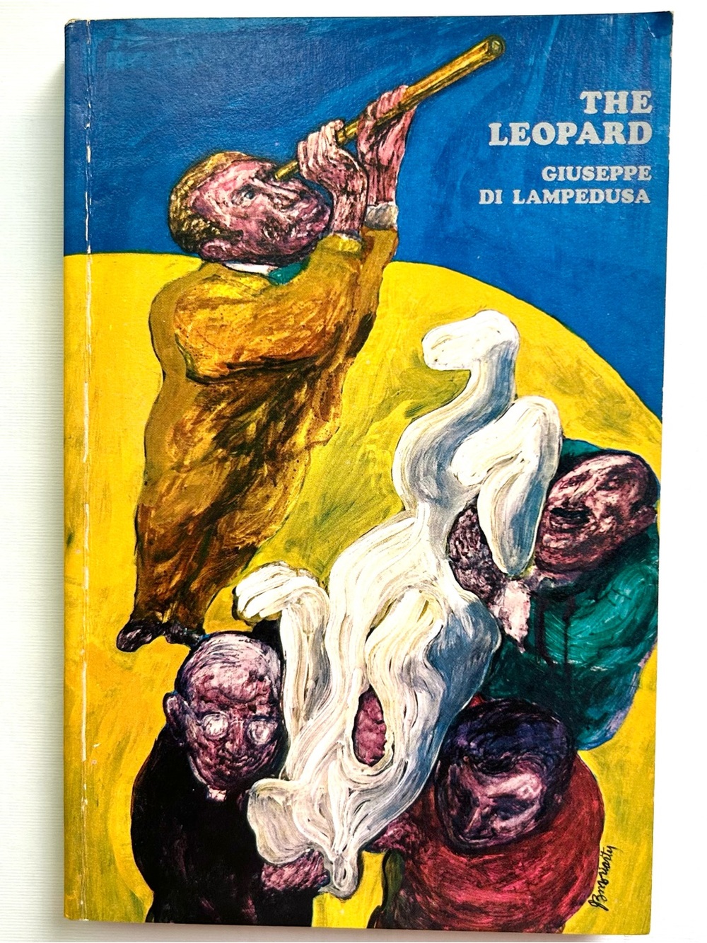1969 The Leopard by Giuseppe Di Lampedusa Paperback Mid Century Literature 1966